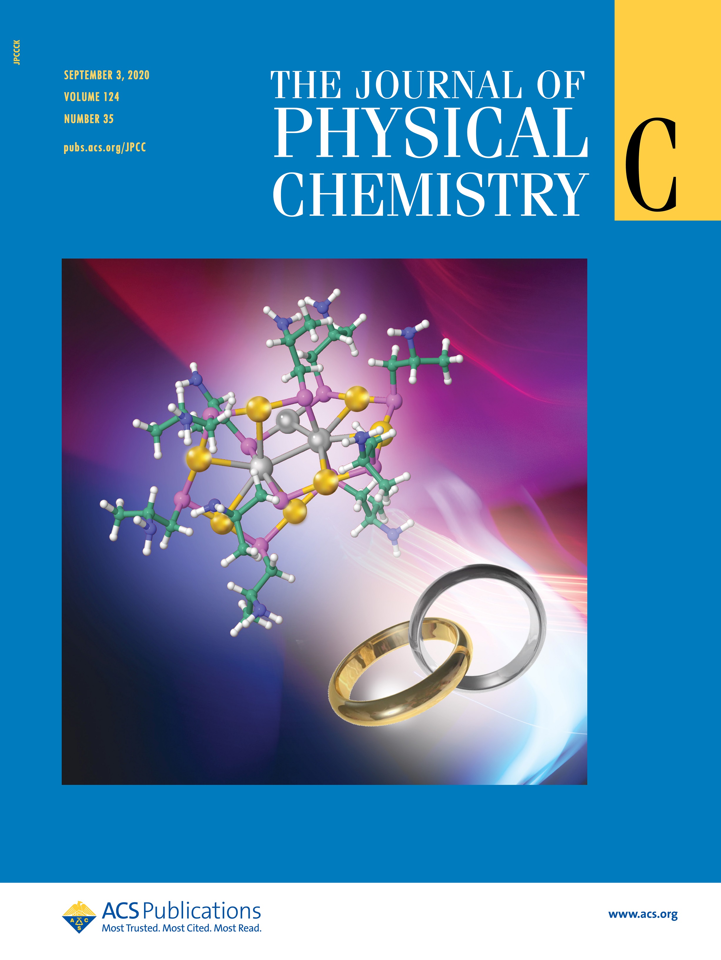 Cover page in The Journal of Physical Chemistry C